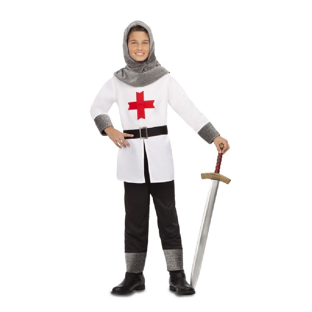DISFRAZ GUERRERO CRUZADO MEDIEVAL 3-4 AÑOS