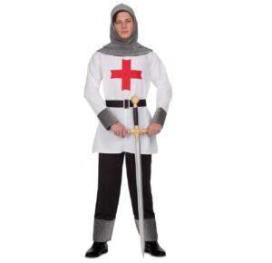 DISFRAZ GUERRERO CRUZADO MEDIEVAL ML