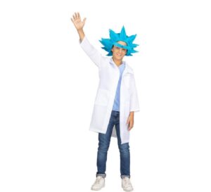 DISFRAZ CIENTIFICO MAD SCIENTIST 5-6 AÑOS