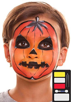 KIT DE MAQUILLAJE AL AGUA  CALABAZA