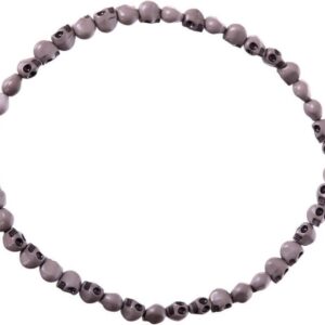 COLLAR CALAVERAS GRIS 54 CM