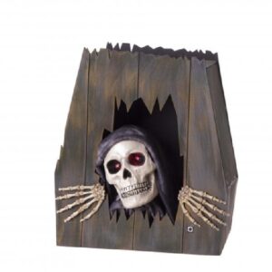 ATAUD ANIMADO CON LUZ, SONIDO Y MOVIMIEN 39X19X43