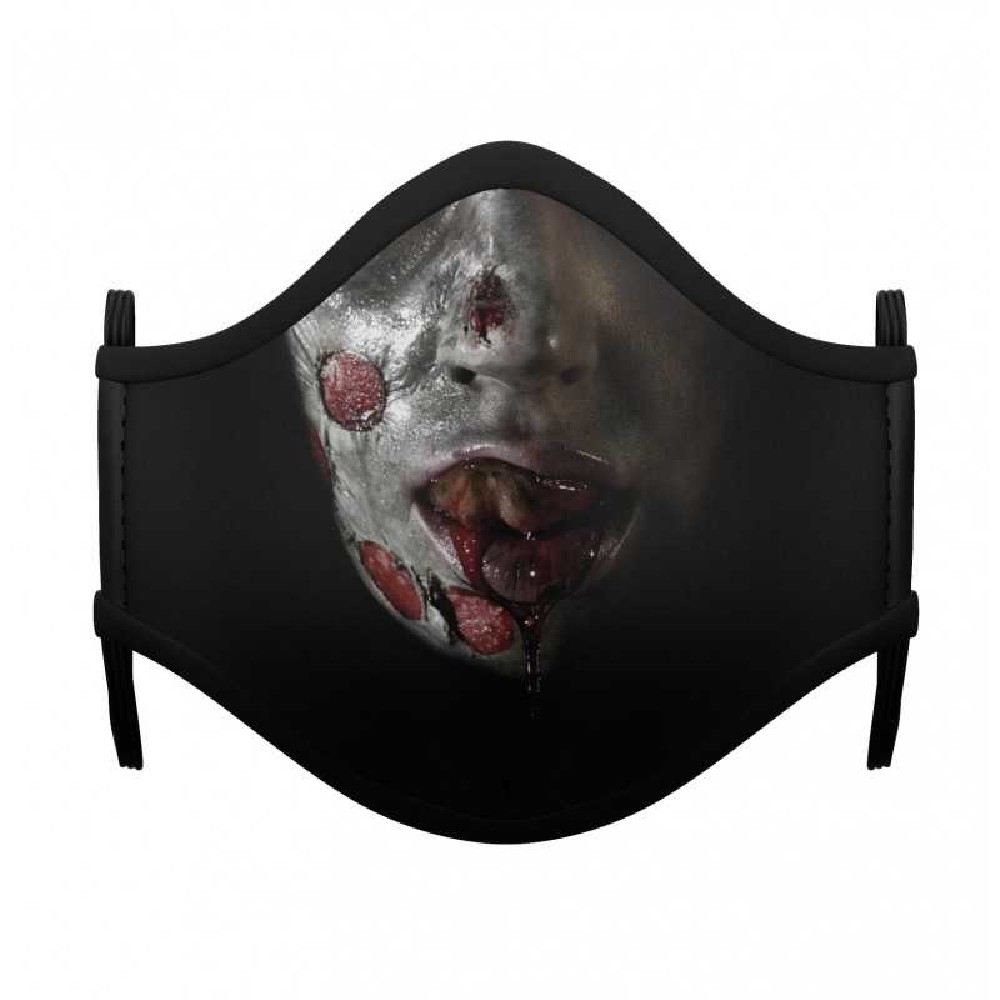 MASCARILLA ZOMBIE GIRL HALLOWEEN ADULTO