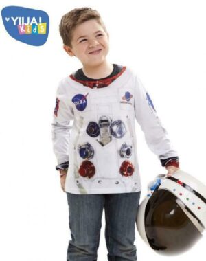 CAMISETA DISFRAZ ASTRONAUTA 4-6 AÑOS