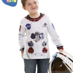 CAMISETA DISFRAZ ASTRONAUTA 6-8 AÑOS