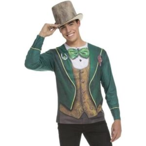 DISFRAZ CAMISETA DIA SAN PATRICIO CHICO T. L