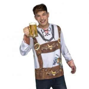 DISFRAZ CAMISETA TIROLES OCTOBERFEST T.S