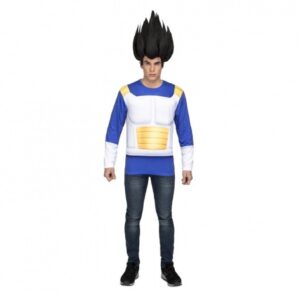 DISFRAZ CAMISETA VEGETA DRAGON BALL IMPRESA T.M