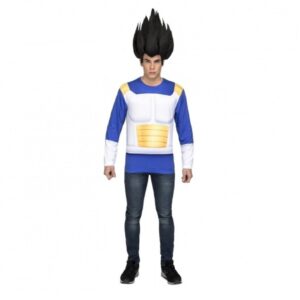 DISFRAZ CAMISETA VEGETA DRAGON BALL IMPRESA T.M