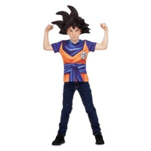 DISFRAZ CAMISETA GOKU DRAGON BALL IMPRESA 4-6 AÑOS
