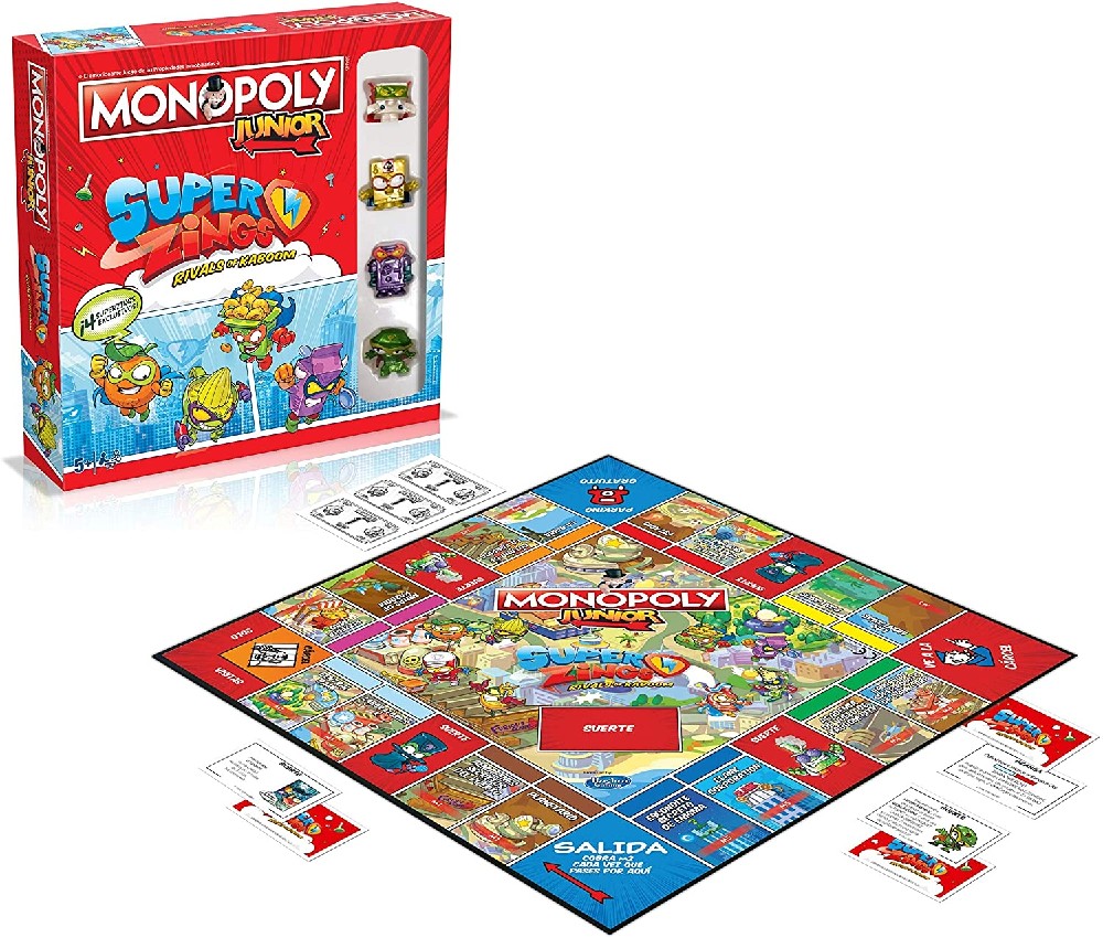 MONOPOLY JUNIOR SUPERZINGS - Imagen 2