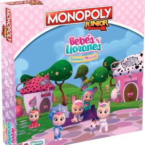 MONOPOLY JUNIOR BEBES LLORONES LÁGRIMAS MÁGICAS