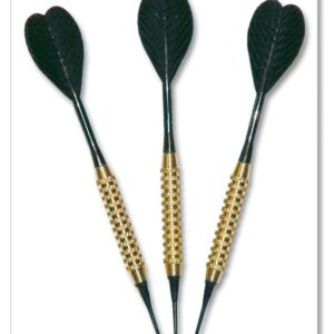 SET 3 DARDOS PUNTA PLASTICO ABS 16GRS