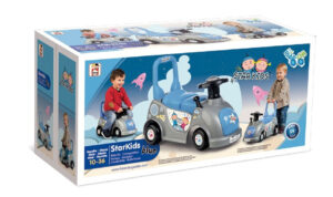 Correpasillos Starkids azul andador y correpasillos con cajón