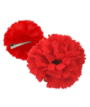 CLAVEL ROJO PEQUEÑO CON PINZA