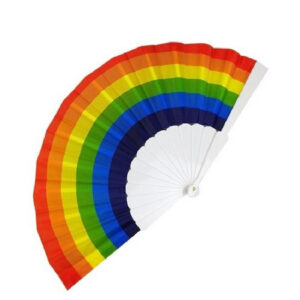 ABANICO ARCOIRIS ORGULLO LGTBI