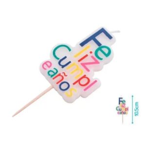 VELA FELIZ CUMPLEAÑOS