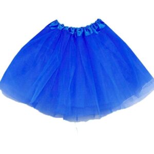 TUTU INFANTIL AZUL OSCURO ELECTRICO 30 CM