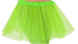 TUTU ADULTO VERDE LIMA 40CM