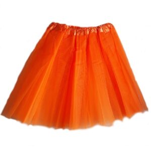 TUTU INFANTIL NARANJA 30 CM
