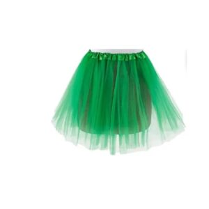 TUTU INFANTIL VERDE OSCURO 30 CM