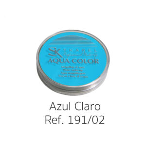 MAQUILLAJE AL AGUA AZUL CLARO PROFESIONAL 15G