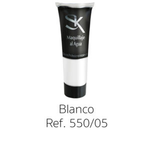 TUBO MAQUILLAJE BLANCO AL AGUA 30 ML