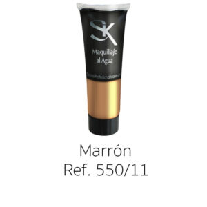 TUBO MAQUILLAJE MARRON AL AGUA 30 ML