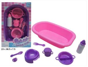 BAÑERA CON ACCESORIOS