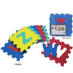 PUZZLE EVA 7 PCS LETRAS
