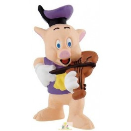 FIGURA CERDITO VIOLINISTA   LOS 3 CERDITOS