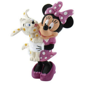 FIGURA MINNIE CON CACHORRO 15329