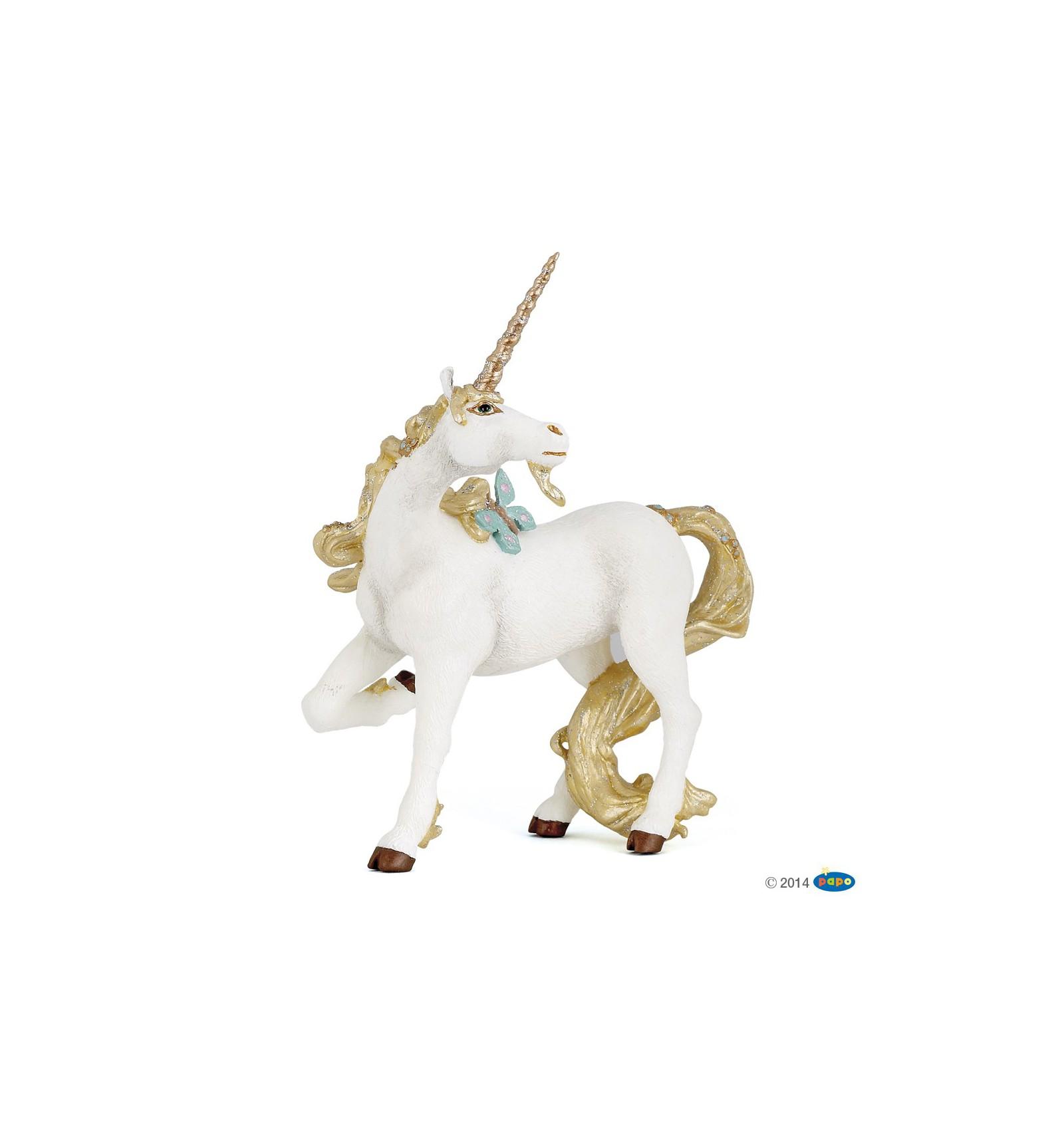 FIGURA UNICORNIO DORADO ( PAPO ) 39018 - Imagen 2