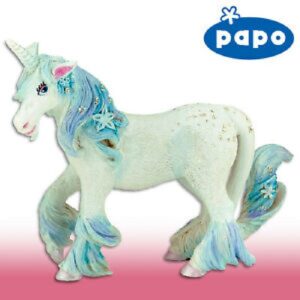 FIGURA UNICORNIO HIELO BLUE (PAPO)