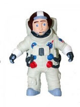 FIGURA MIKE ASTRONAUTA ( ATRAPA LA BANDERA )