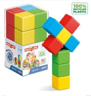 MAGICUBE GREEN CUBO MAGNETICO 8 PIEZAS