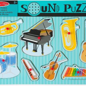 PUZZLE INSTRUMENTOS MUSICALES CON SONIDOS