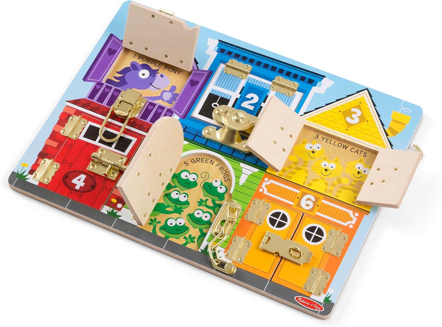 TABLERO DE PESTILLOS - MELISSA & DOUG
