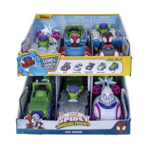 Spiderman Vehiculo Lanza Disco Spidey