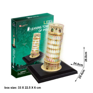 PUZZLE 3D TORRE PISA LEDS 15 PCS
