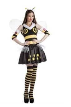 DISFRAZ ABEJA SEXY ADULTO M-L