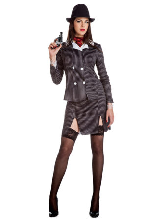 DISFRAZ ADULTO GANSTER BONNIE TALLA M-L