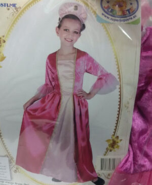 DISFRAZ  PRINCESA FUXIA 4-6 AÑOS