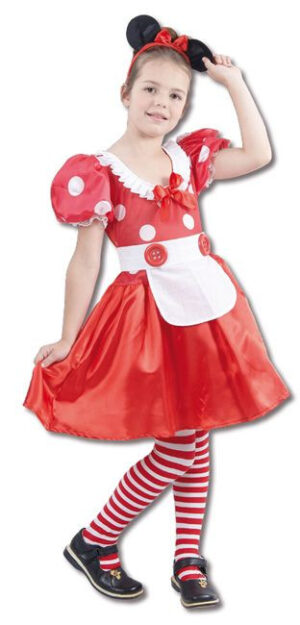 DISFRAZ RATONCITA BOTONES MINNIE 7-9 AÑOS