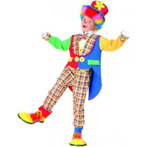 DISFRAZ  PAYASO CUADROS 7-9 AÑOS