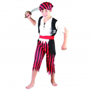 DISFRAZ  PIRATA RAYAS 7-9 AÑOS