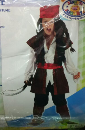 DISFRAZ PIRATA 10-12 AÑOS