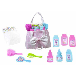 NECESER CON ACCESORIOS PARA MUÑECOS