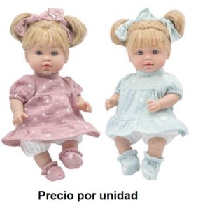 BEBÉ MUÑECA HABLADORA 33CM (COLORES SURTIDOS)
