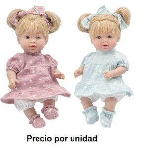 BEBÉ MUÑECA HABLADORA 33CM (COLORES SURTIDOS)